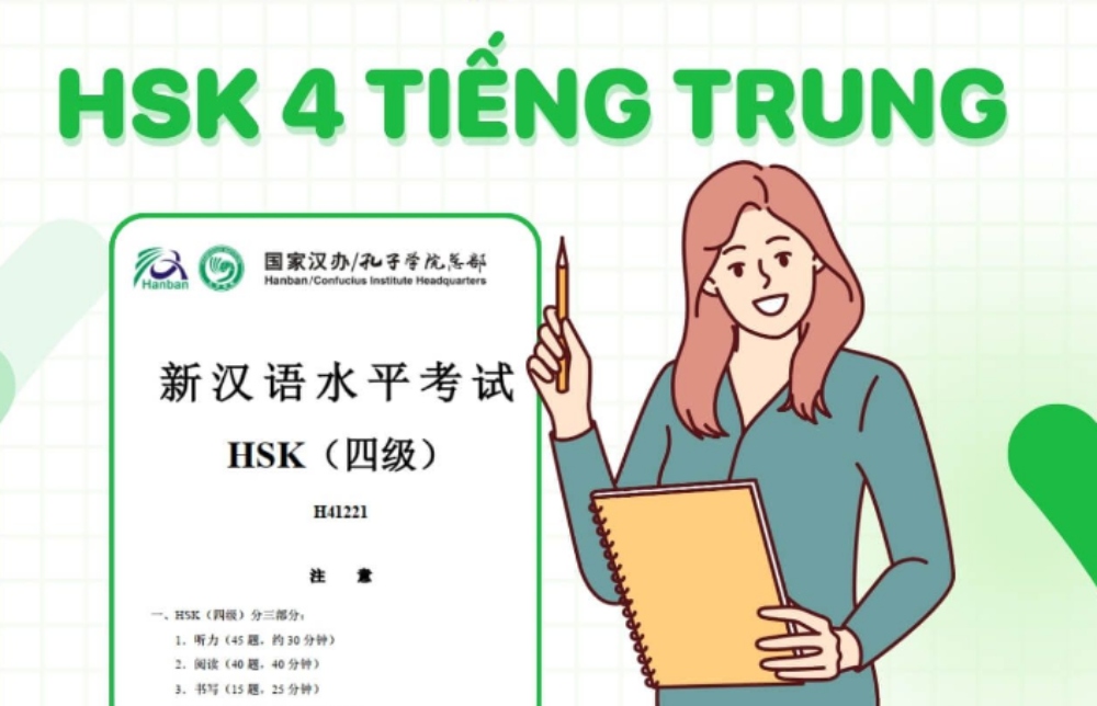 Tổng quan về HSK 4: Lộ trình và phương pháp ôn luyện HSK 4 để đạt điểm cao